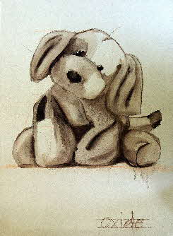 Knuffel hondtje Oxide by tonkinson-art Knuffel hondtje Oxide by tonkinson-art