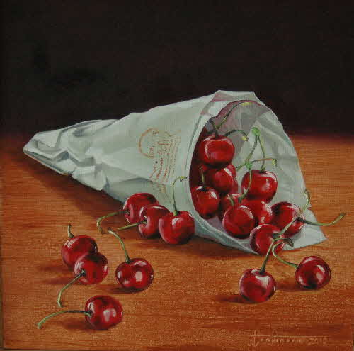cherries in the afternoon by tonkinson-art cherries in the afternoon by tonkinson-art